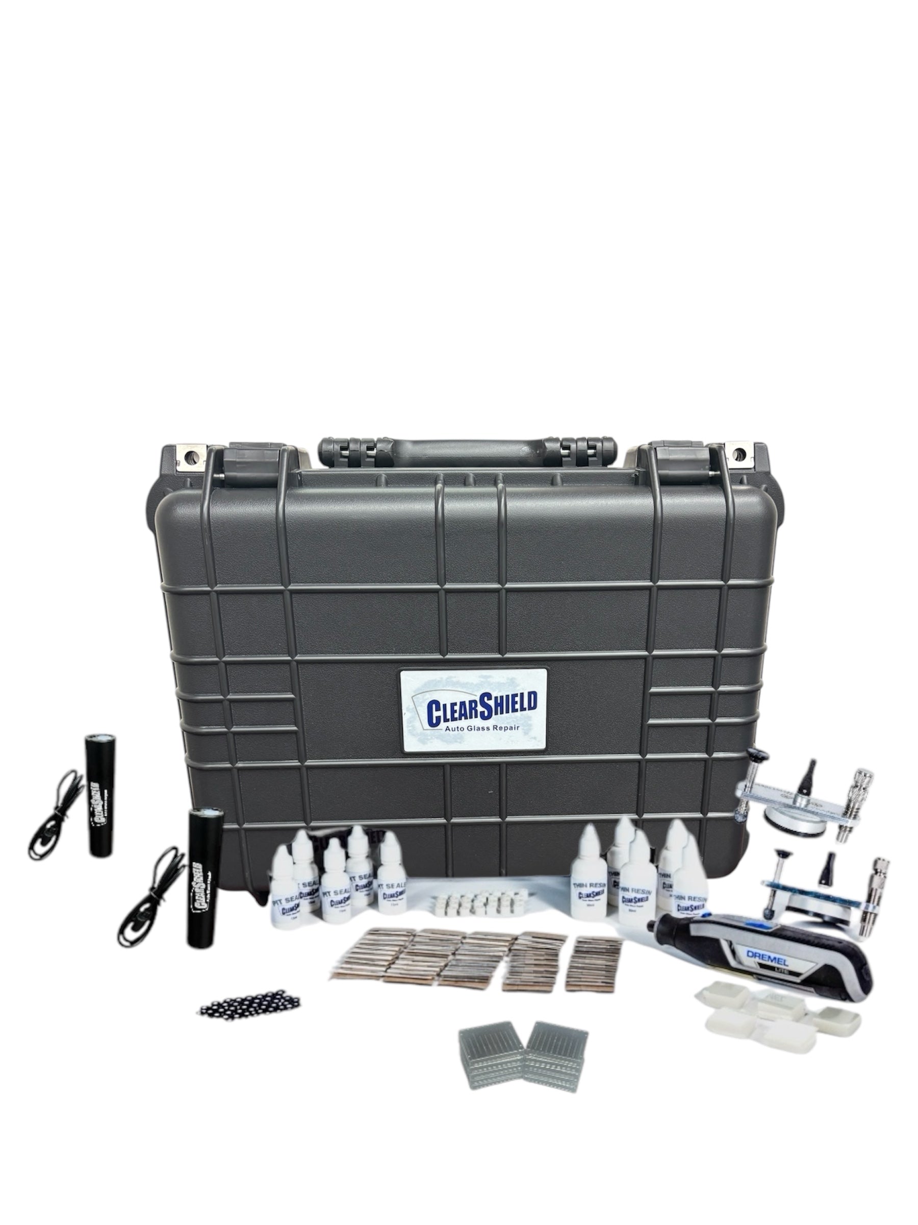       Ultimate Windshield Glass Repair Kit [1,000 Repairs] | Auto Glass Repair – Clearshield Supplies
