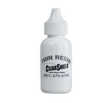 Load image into Gallery viewer, bottle of clearshield supplies thin resin