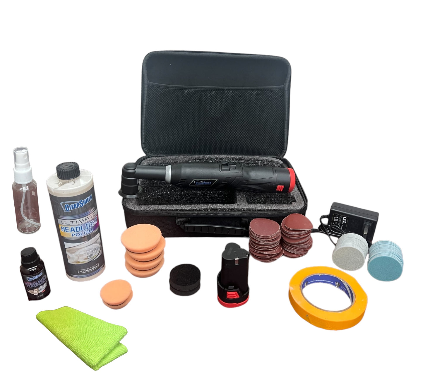 ClearShield Headlight restoration kit