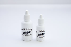 Resin Multi pack ( bottle of each ) ClearShield Supplies Auto Glass Repair Windshield Repair Products