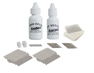 replenishment pack for clearshield supplies windshield repair kit